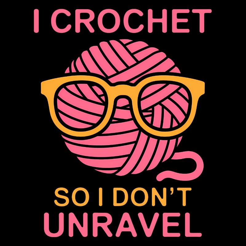 Crochet Saying Wool Funny Crochet Gift