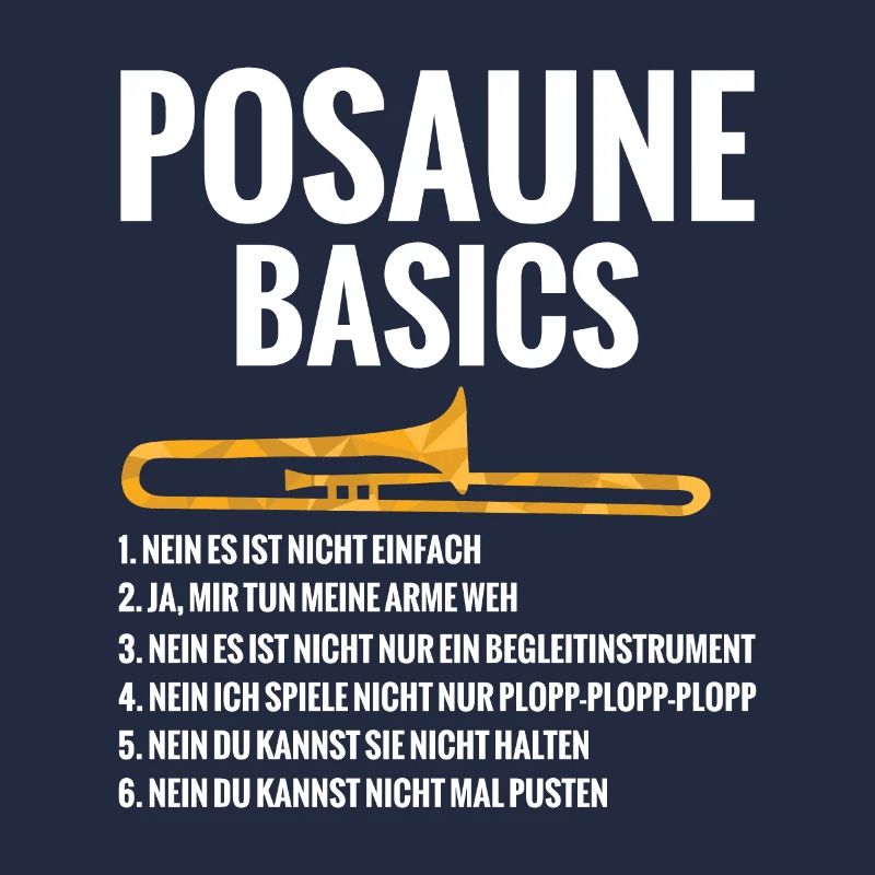 Posaune Basics Regeln Blaskapelle Blasmusik