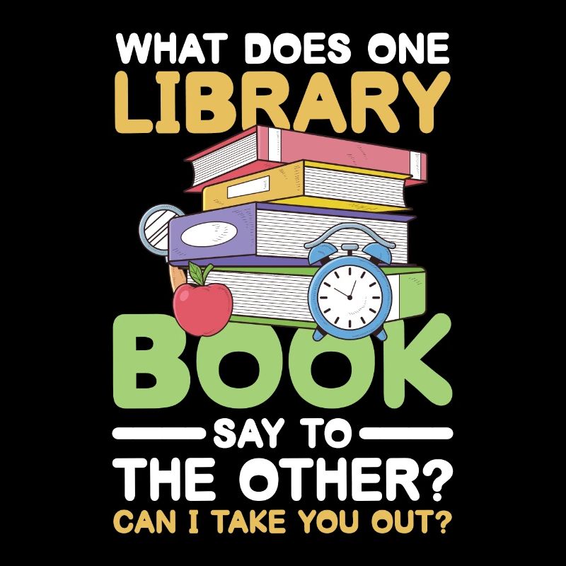 What does one library book say to the other