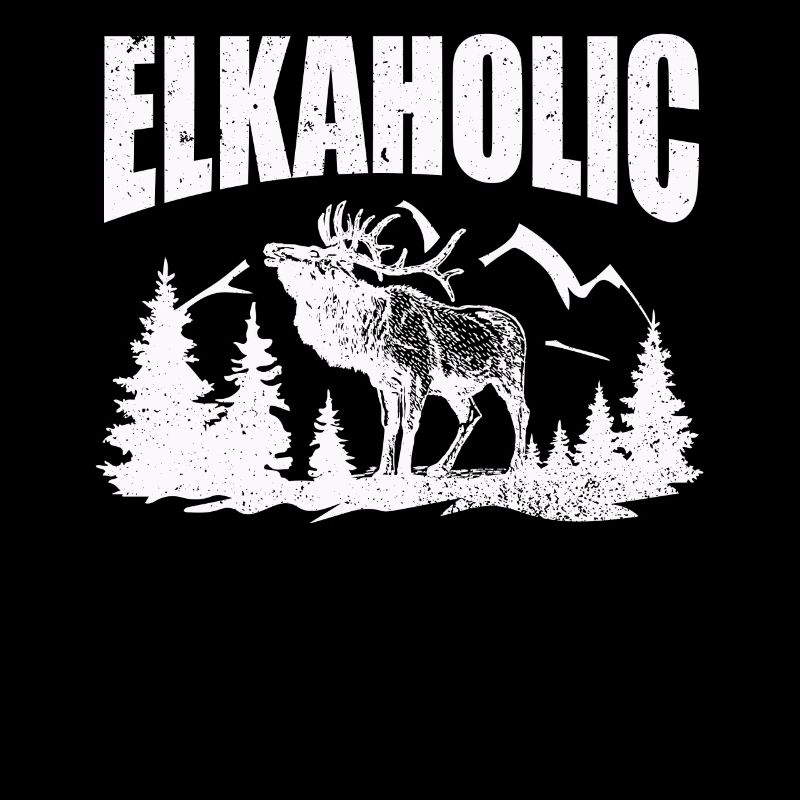 Elchjagd Elkaholische Jäger