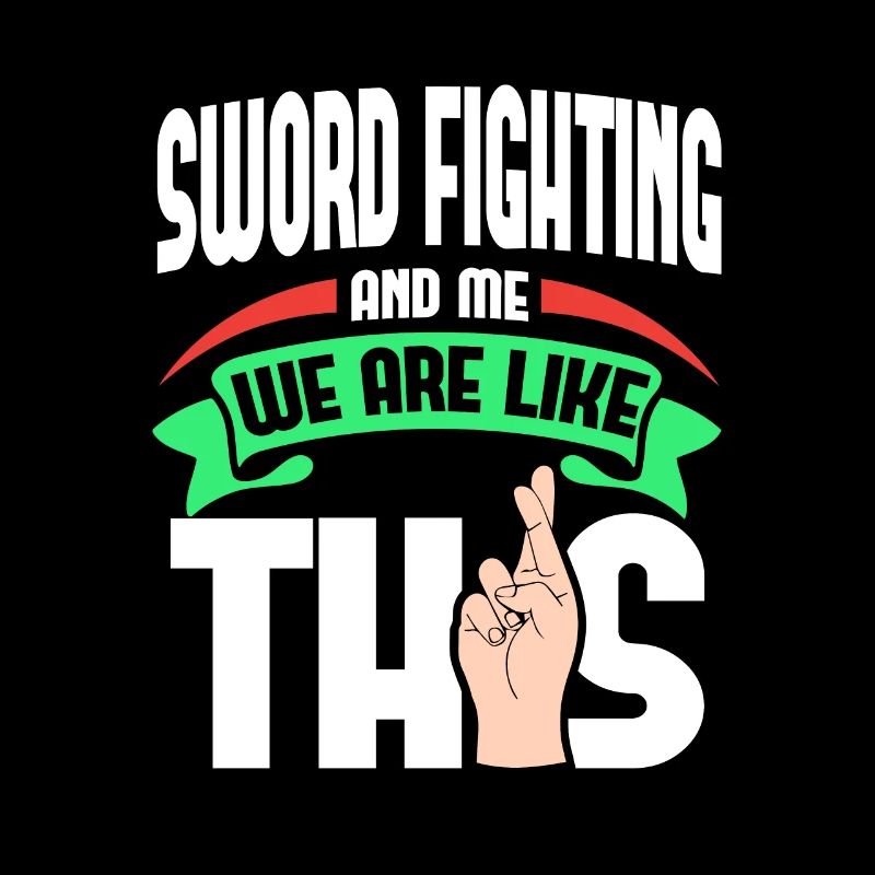 Sword Fighting Me Are Like