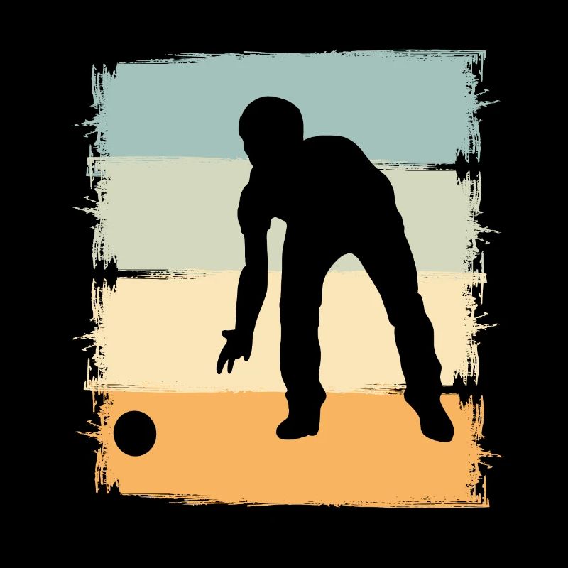 Boule Boccia Joueur de Boule