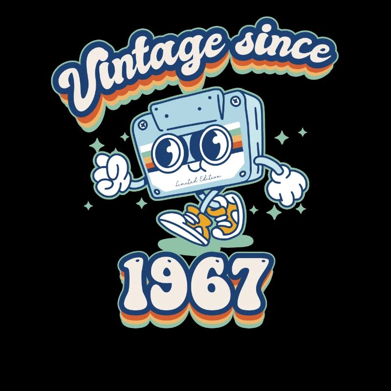 Das Beste von 1967 Vintage Retro 58. Geburtstagsgeschenk