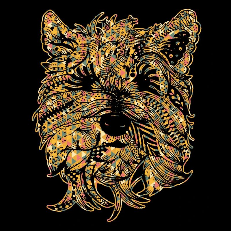 Cairn Terrier Geometric