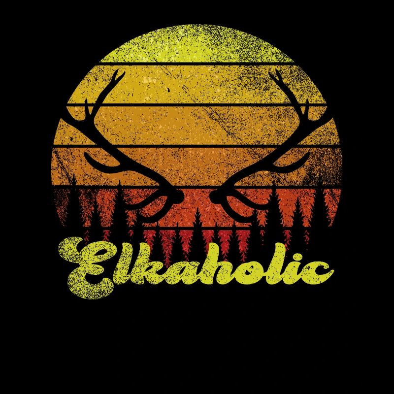 Elchjagd Elkaholische Jäger