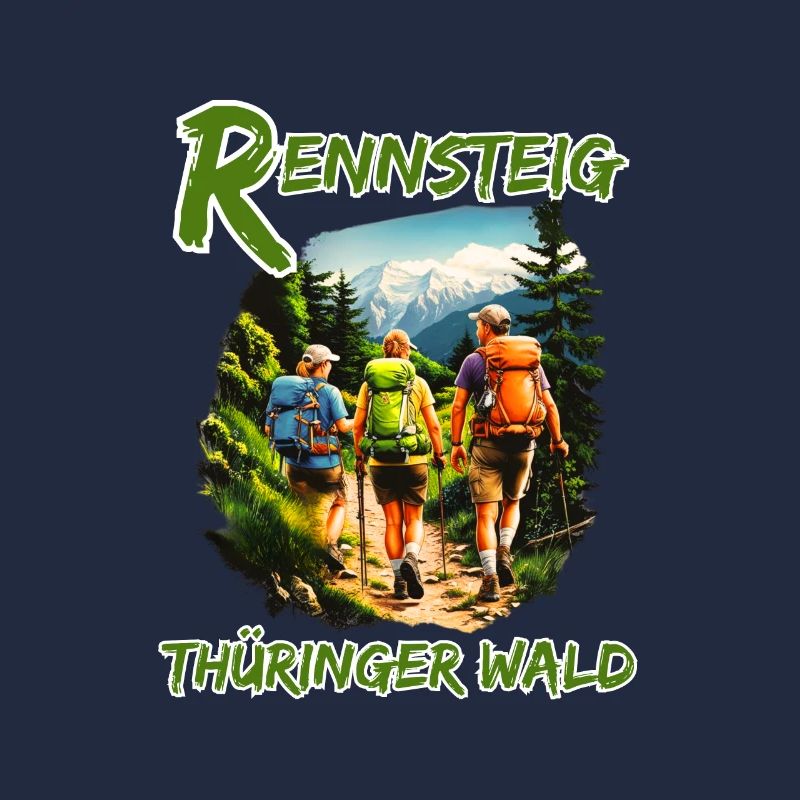 Rennsteig-Thuringian Forest-Thuringia