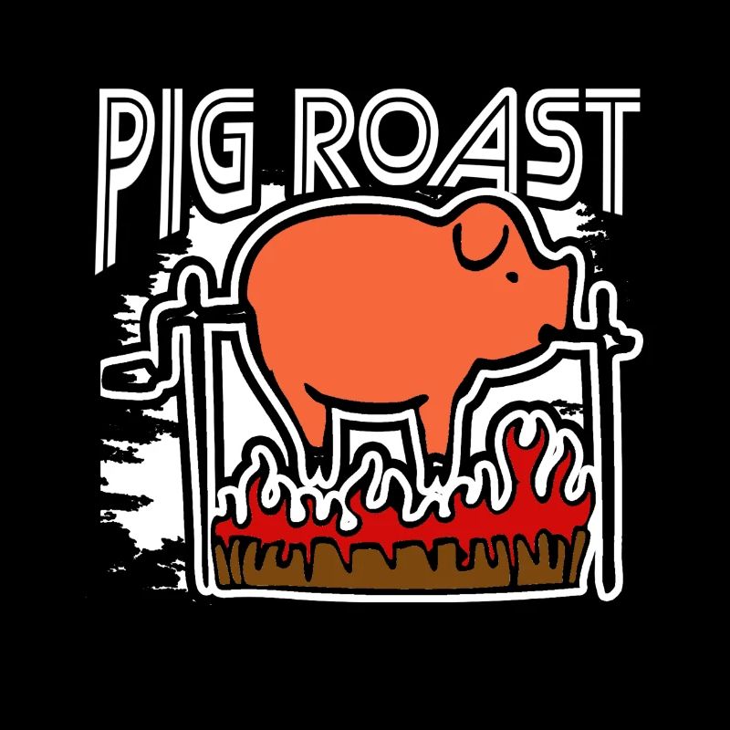 Funny Pig Roast Lovers