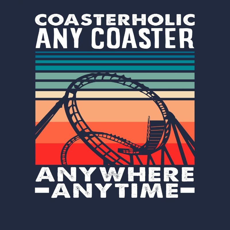Achterbahn Fan Coasterholic Leidenschaft