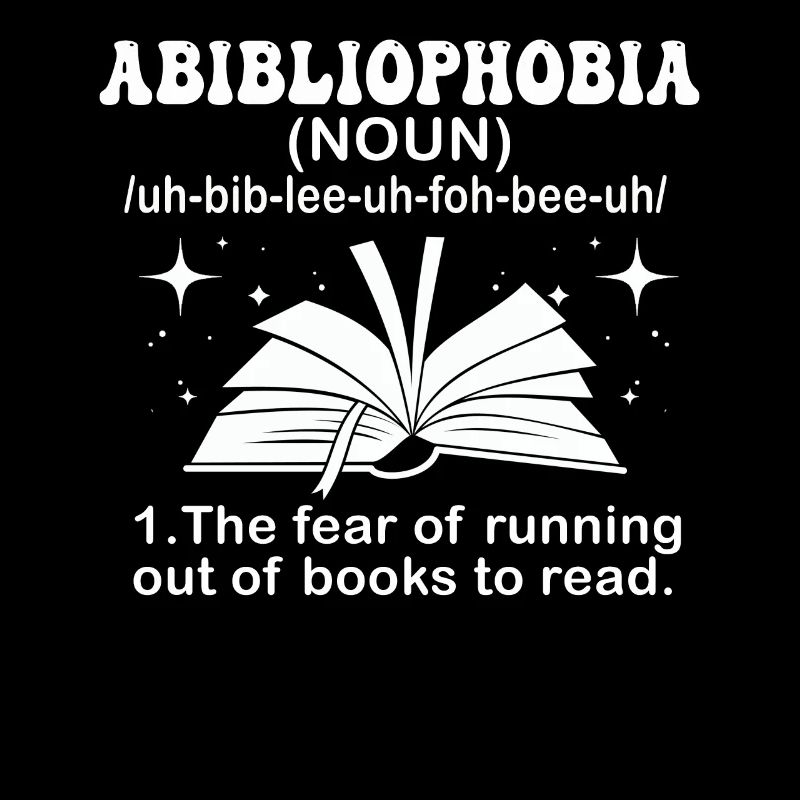 Abibliophobia Bookworm Reading Books