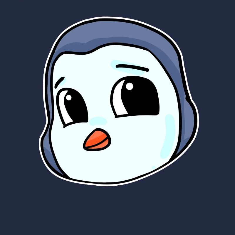 Pinguin Kopf Vogel Seevogel