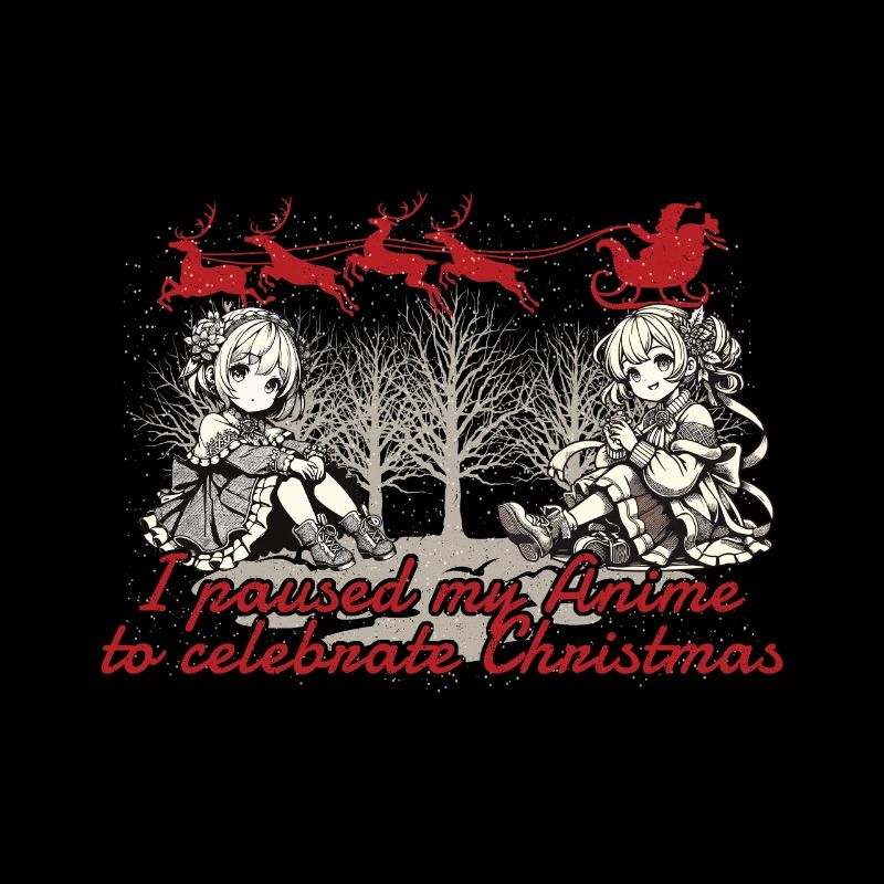 Style Kawaii de Noël animé