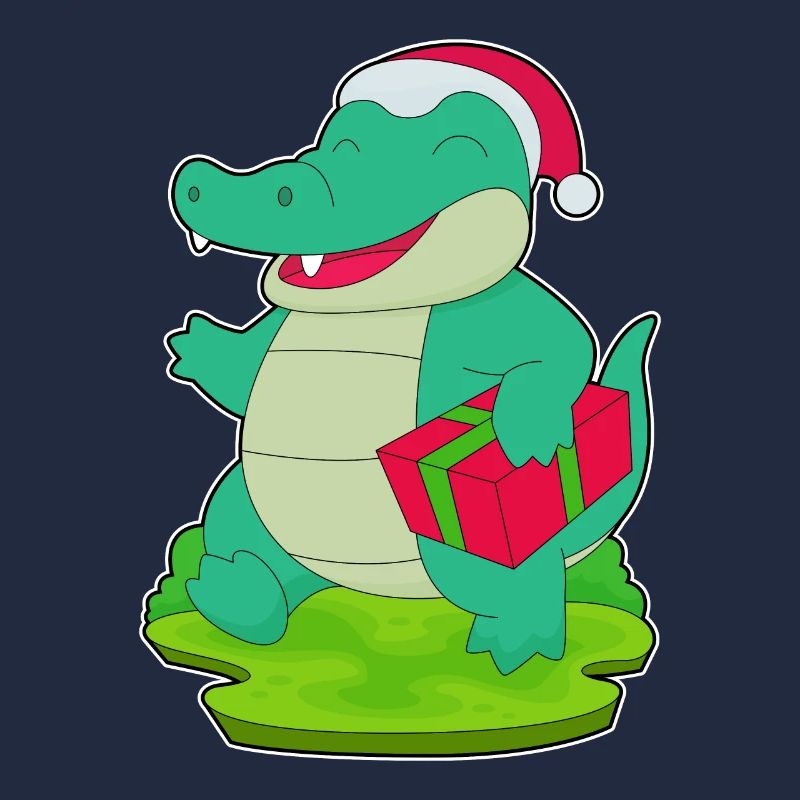 Crocodile Christmas Package
