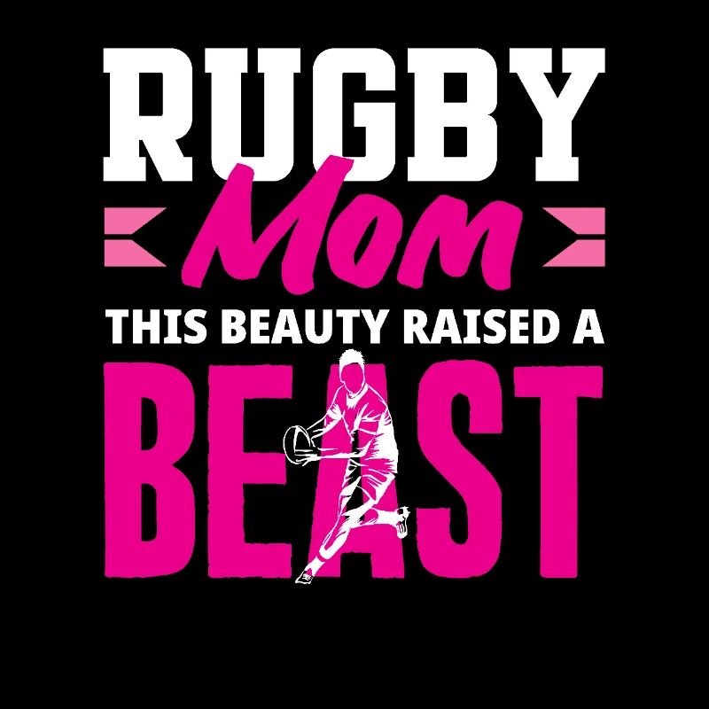 Une maman joueuse de rugby a élevé cette beauté