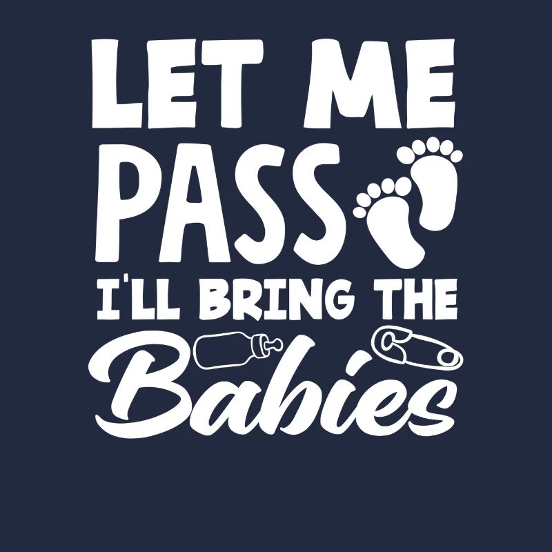 Lass Mich Durch Hebamme Bringt Babys