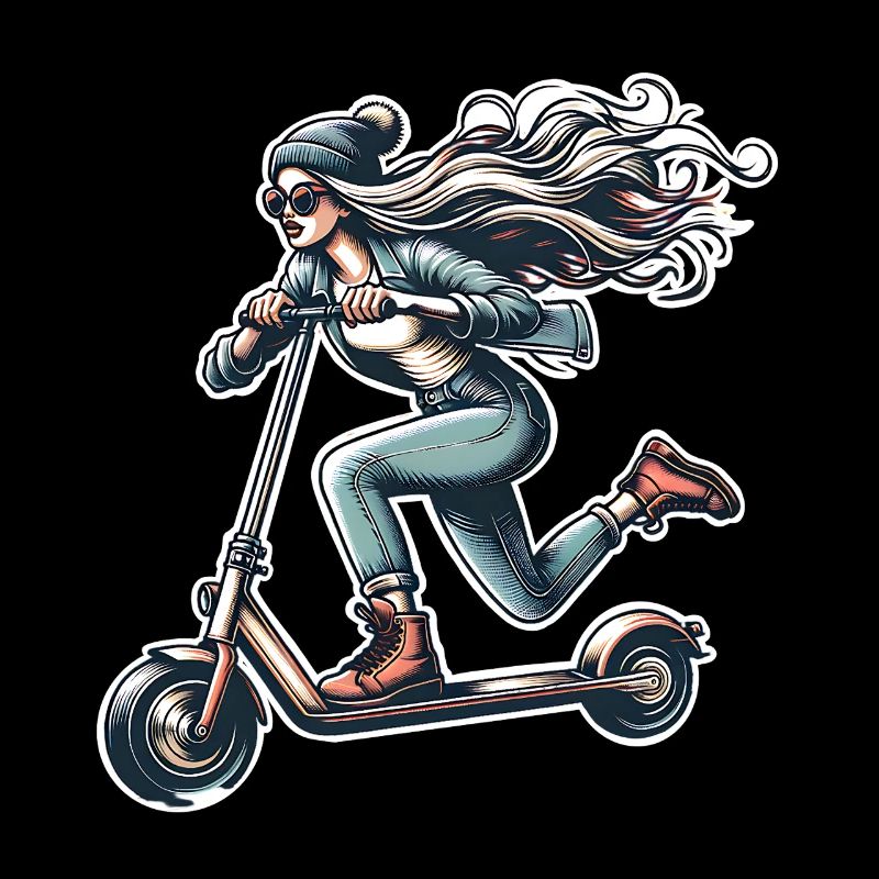 E-Scooter E-Scooter Femme Scooter