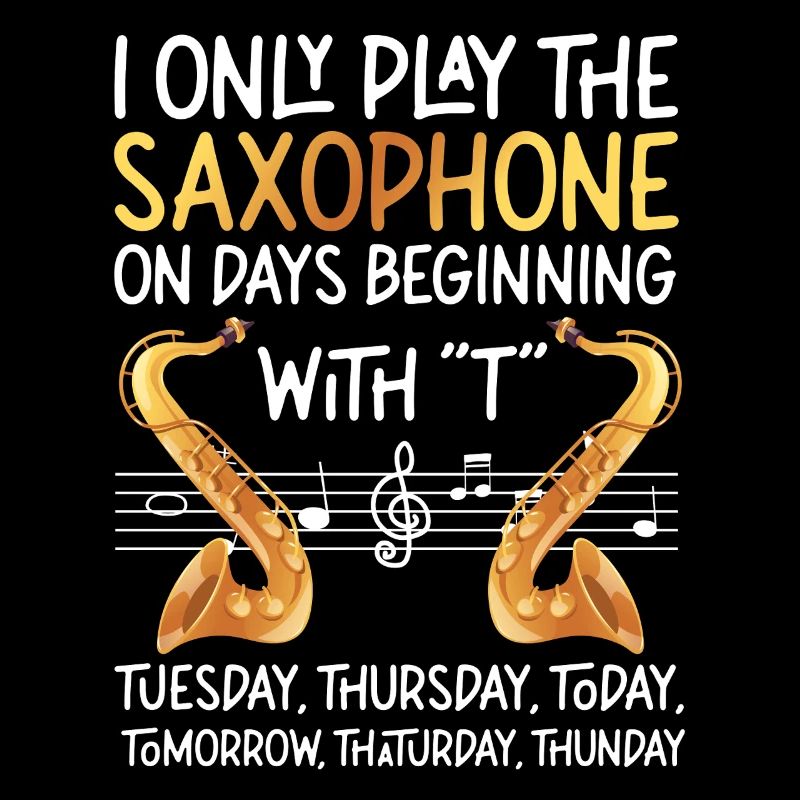 Saxophones Je ne joue que le