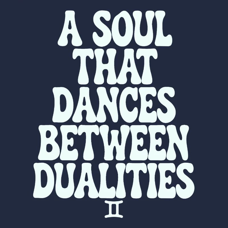 Gemini soul dancing between dualities