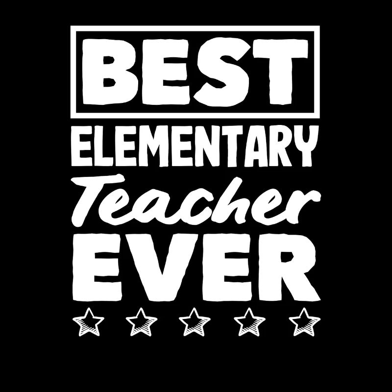 Enseignant d’école primaire Meilleur design d’étoile de tous les temps