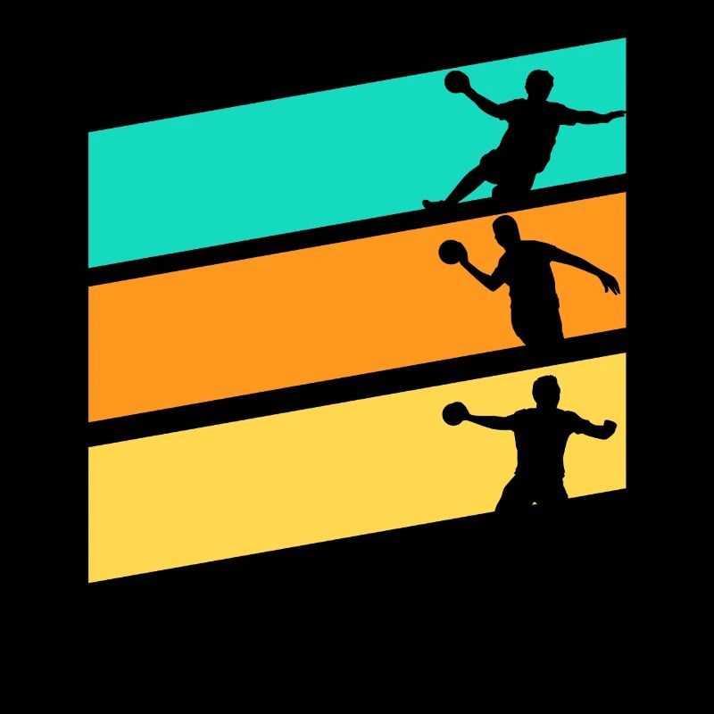 Joueurs de handball Handball