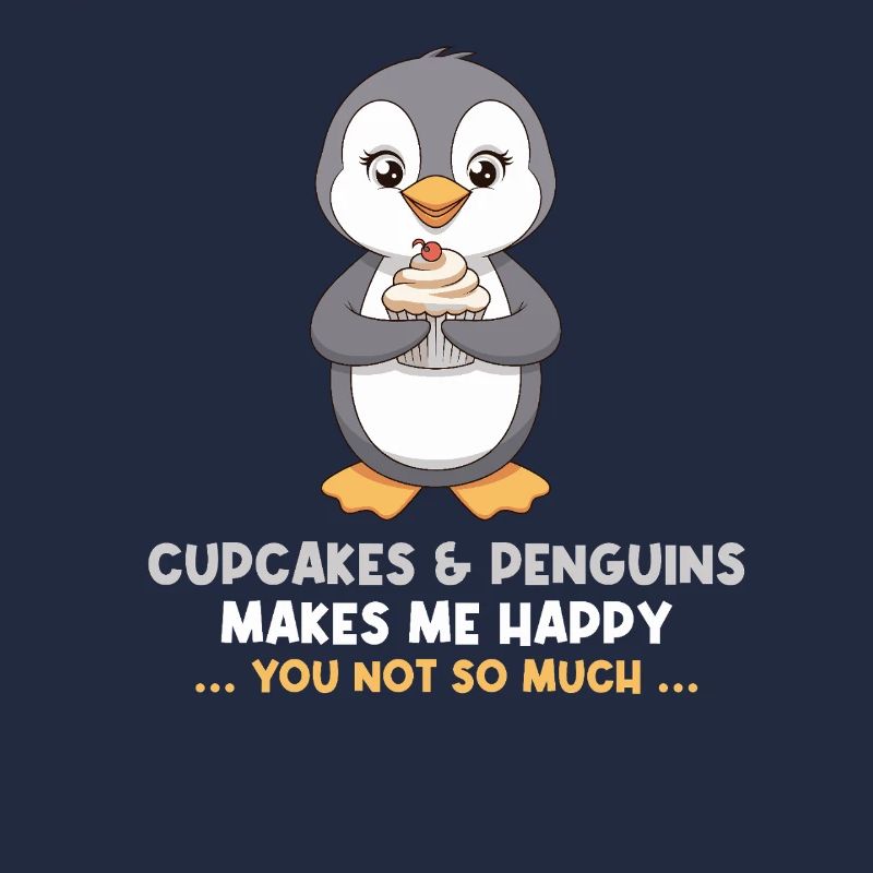 Cupcakes & Pinguine Machen Mich Glücklich