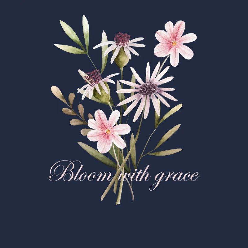 Floraison avec grâce florale