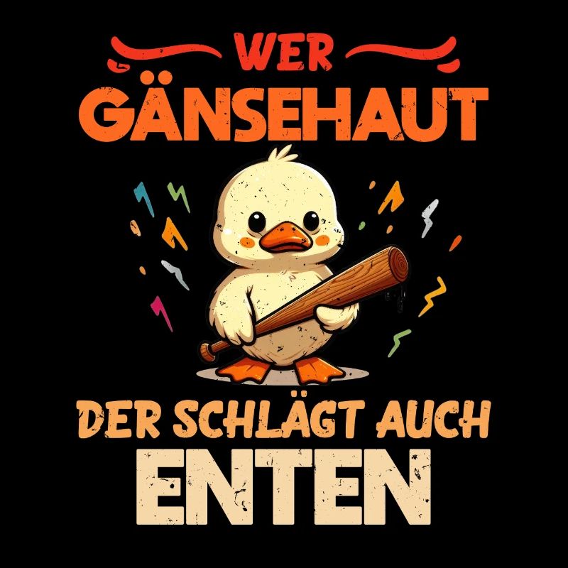 Faschingskostüm WER GÄNSEHAUT DER SCHLÄGT AUCH