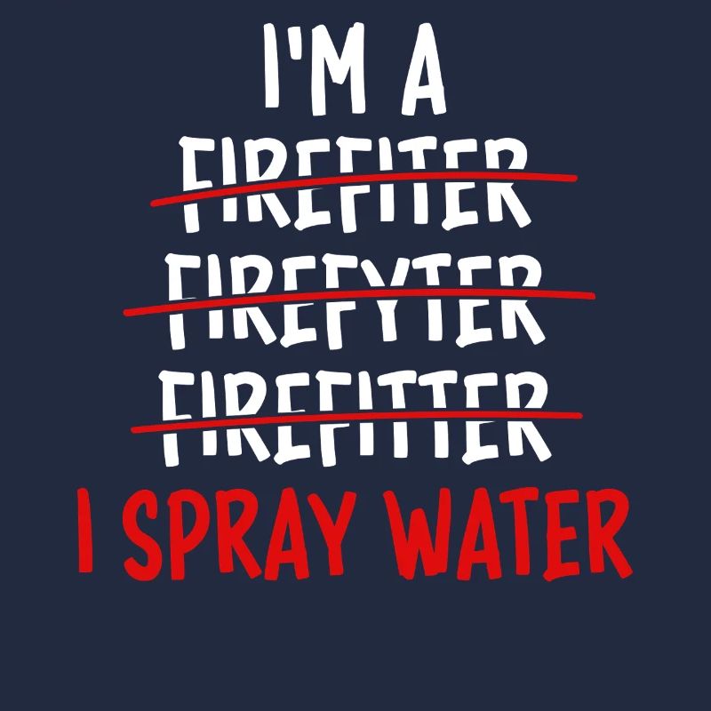 Funny Fire Brigade Design for Firefighters