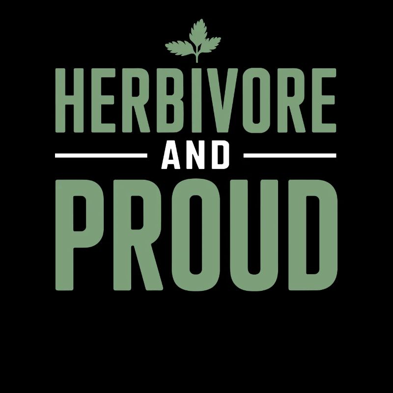 Fier herbivore : végétalien et végétarien