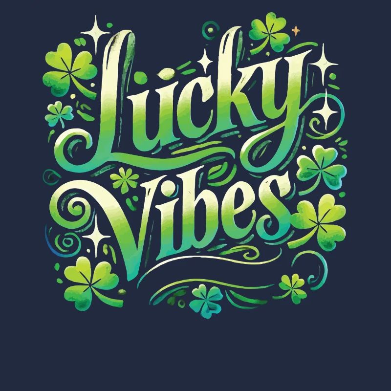Saint-Patrick Lucky Vibes Design