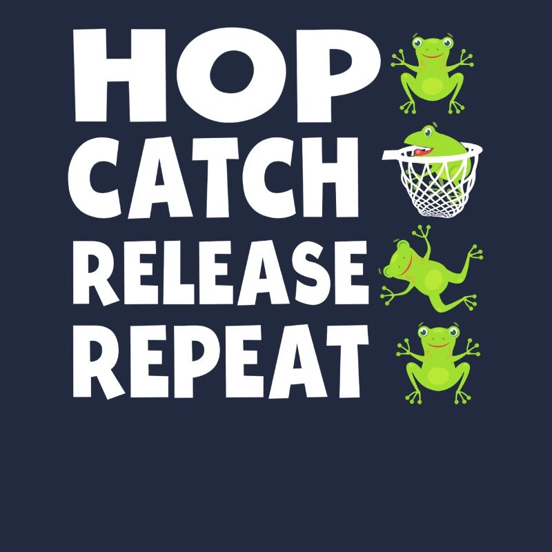 Hop Catch Release, Repeat Frog Humour