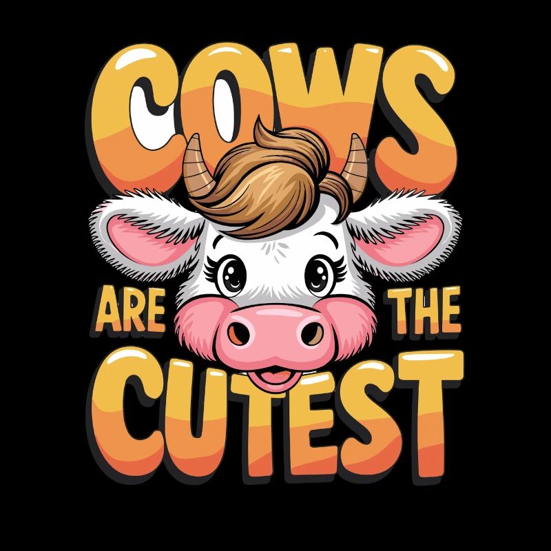 Les vaches sont les amis les animaux les plus mignons pour