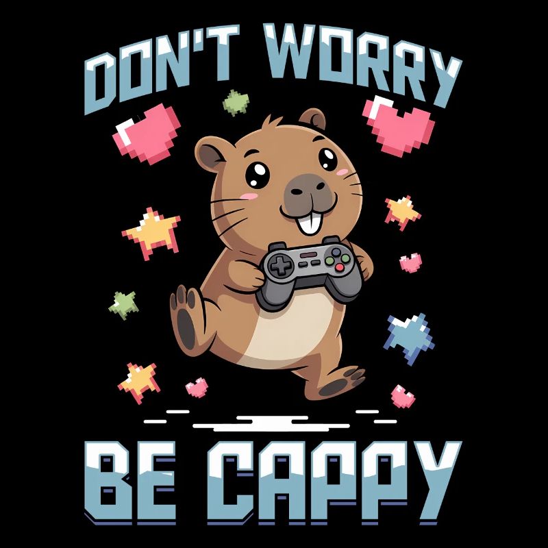 Capybara Gamer Gaming