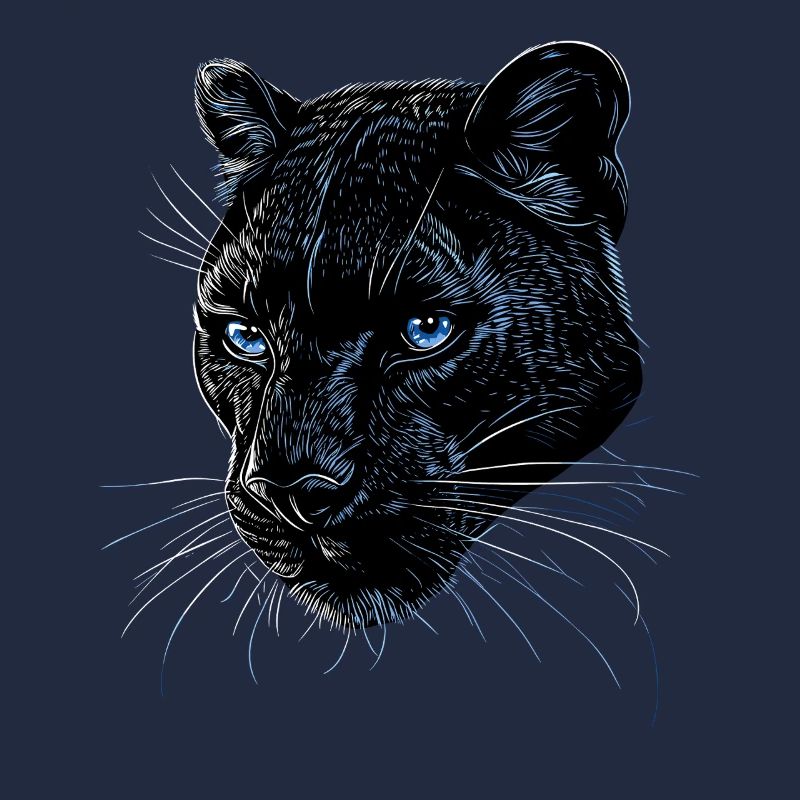 Panther Leopard Raubkatze Süße Großkatze Panter