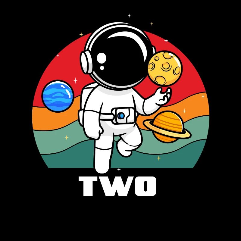 Astronauten-Abenteuer Im Weltraum Für Zwei