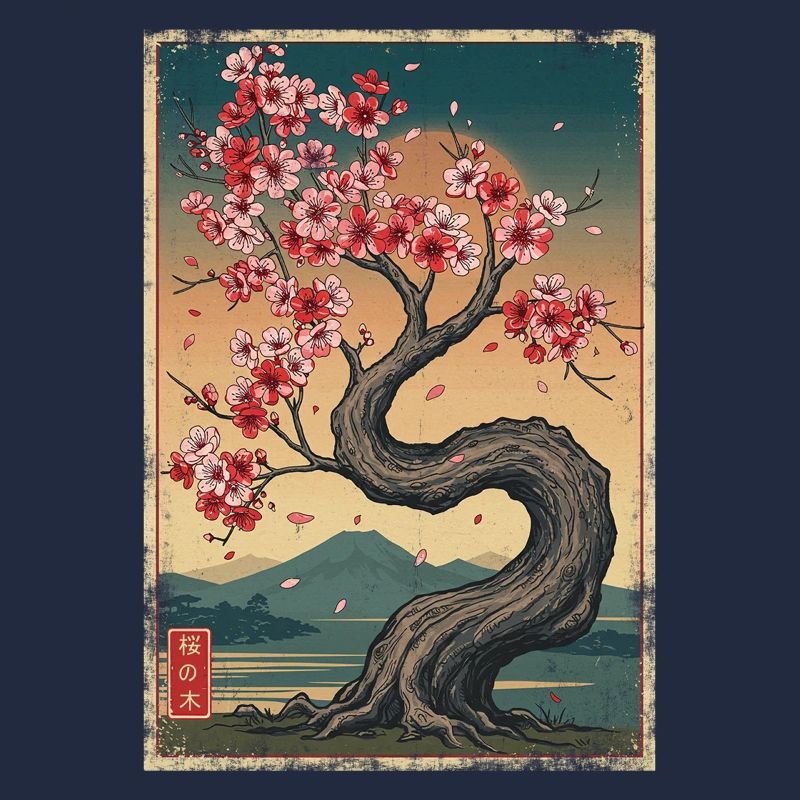 Cherry Blossom Tree Japan Aesthetics