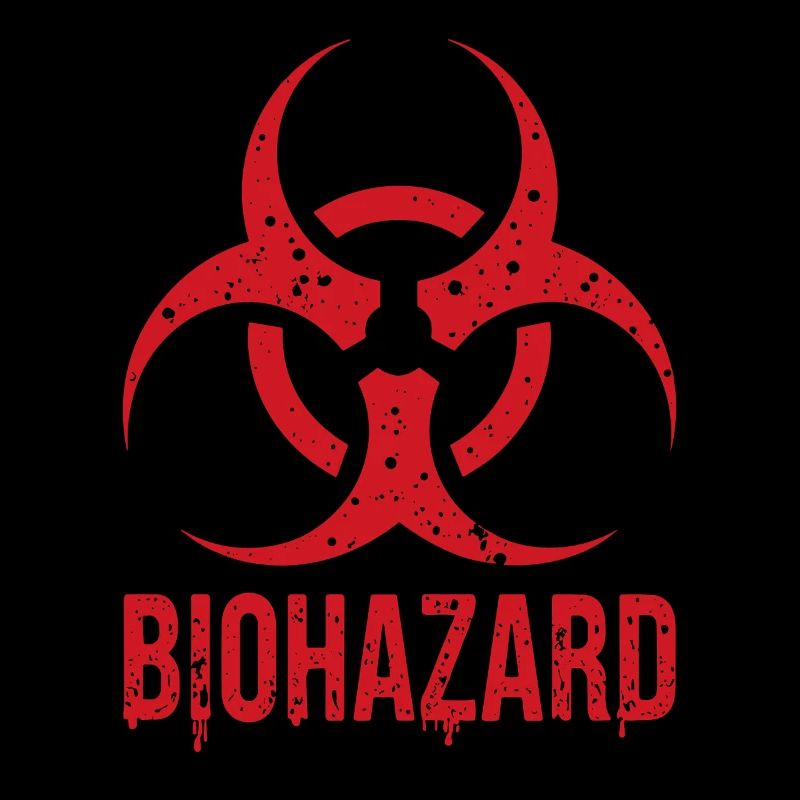 Biohazard Grunge Zombies Apokalypse Horror