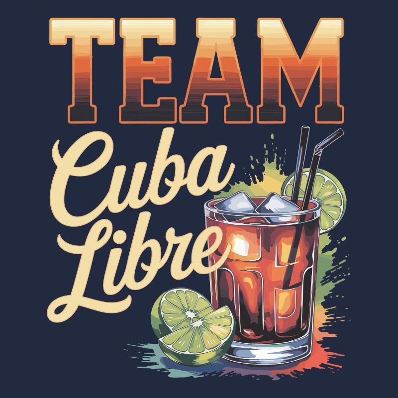 Cocktail Bartender Team Cuba Libre