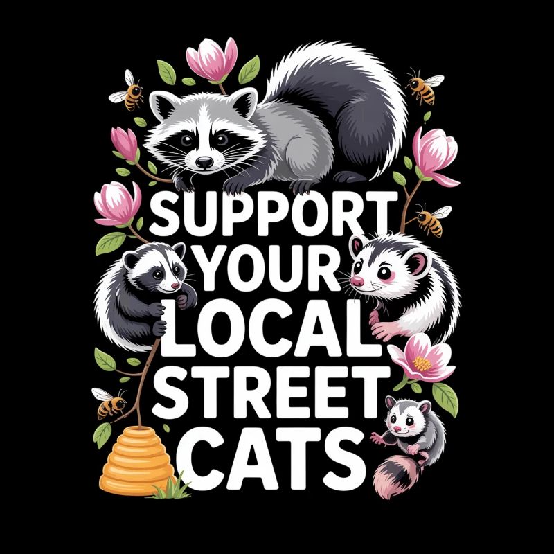 Support Local Street Cats Bee Style