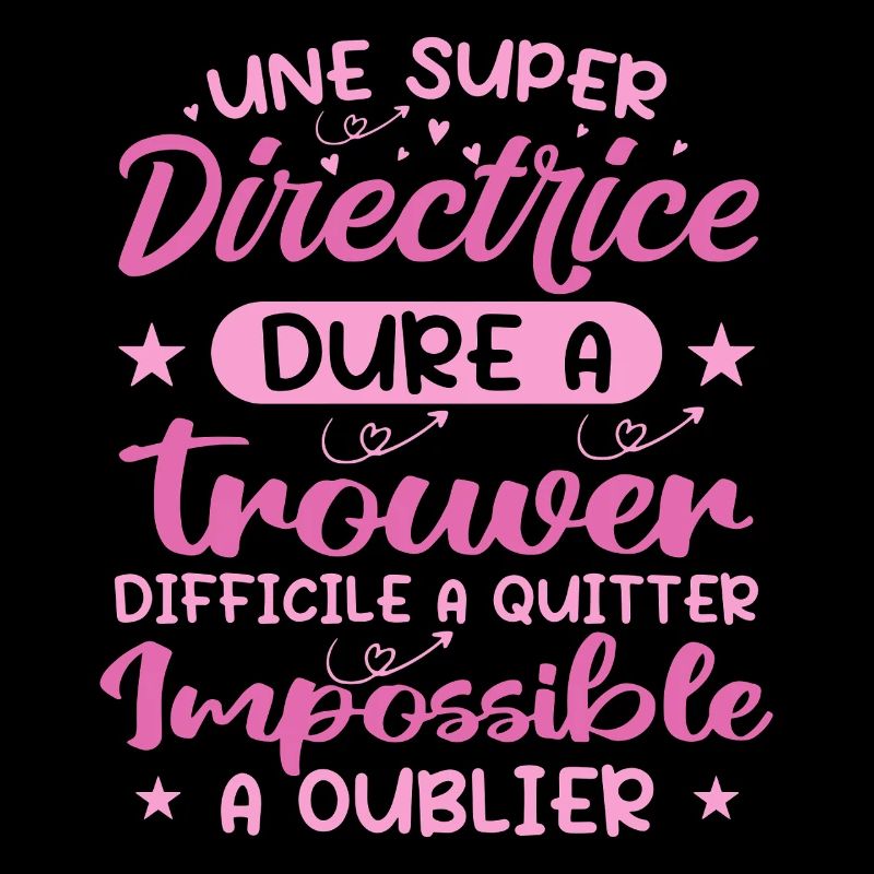 Une Super Directrice - Cadeau directrice