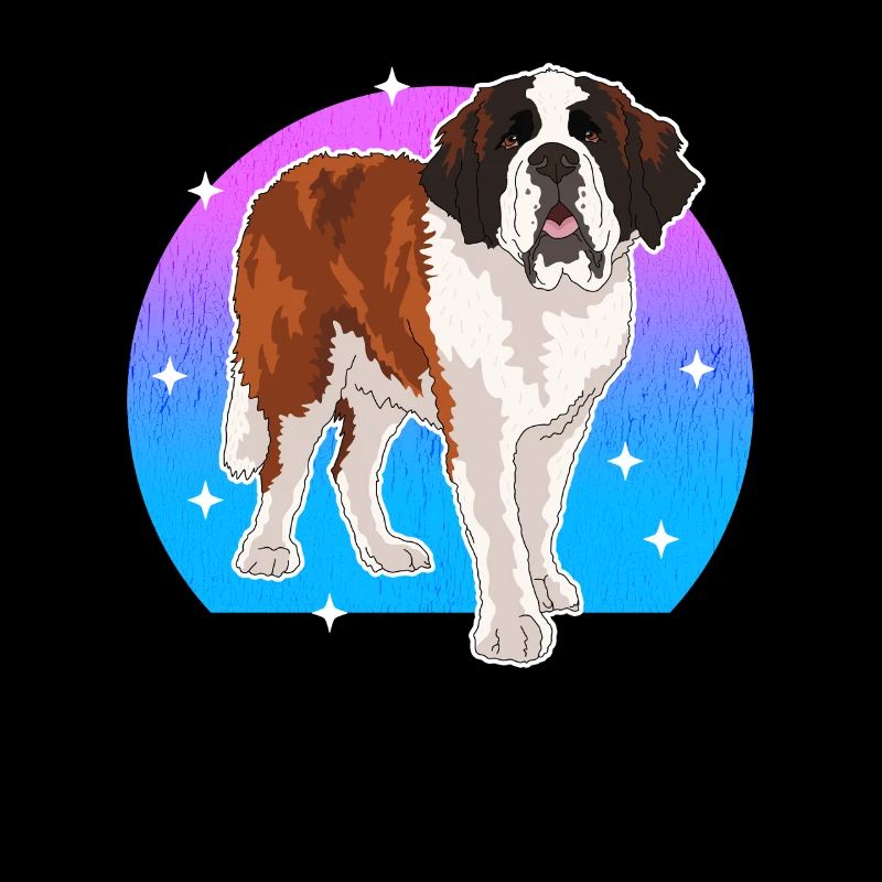 Chien Saint-Bernard Cadeaux de Saint-Bernard