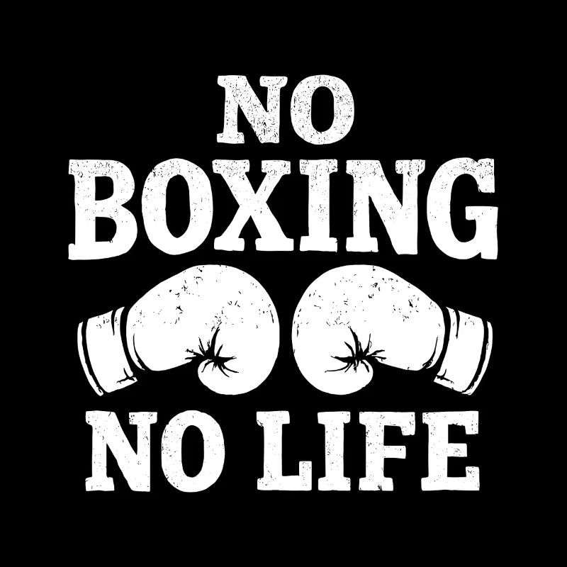 No Boxing No Life Gants de boxe Gants de boxe