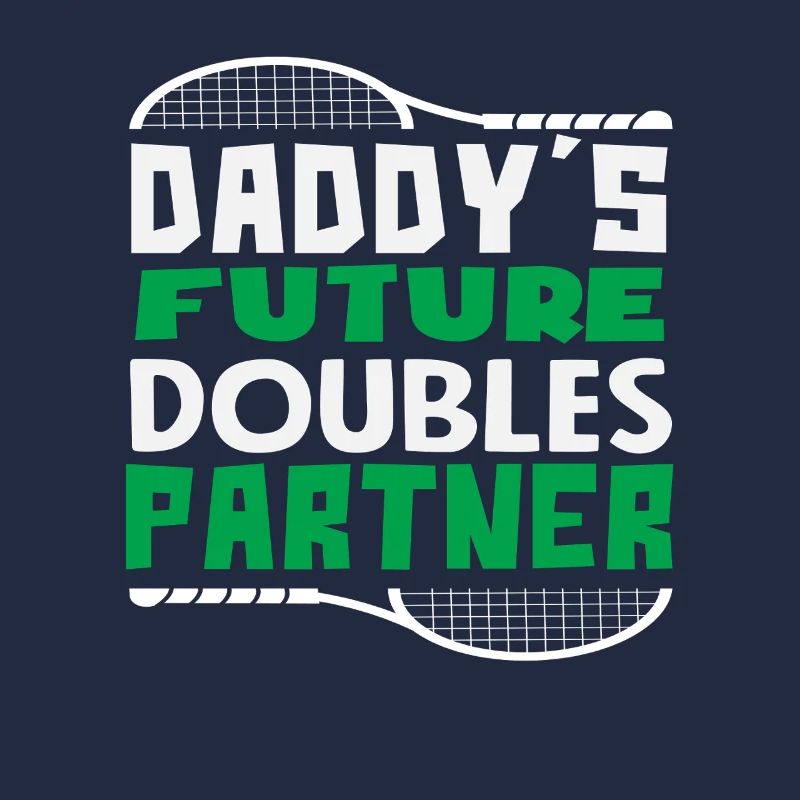 Tennis Player Daddy's Future Doubles Partner