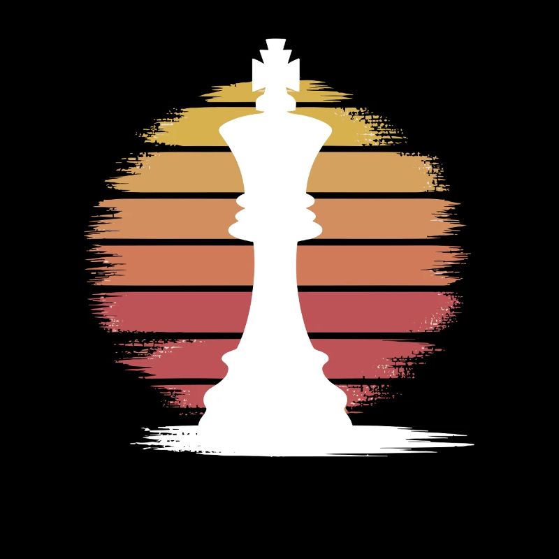 Chess King - Déclaration élégante pour l’amour des échecs