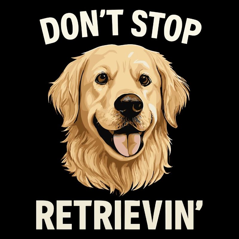 N’arrêtez pas de récupérer un drôle de Golden Retriever