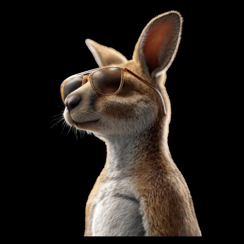 Wallaby Australie Outback Kangourou doux sauvage