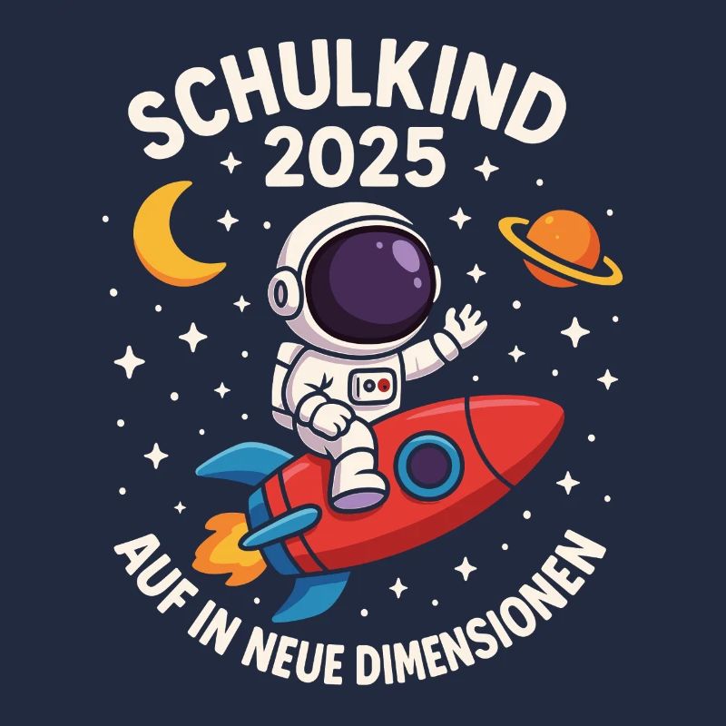 Écolier 2025 Astronaute Fusée