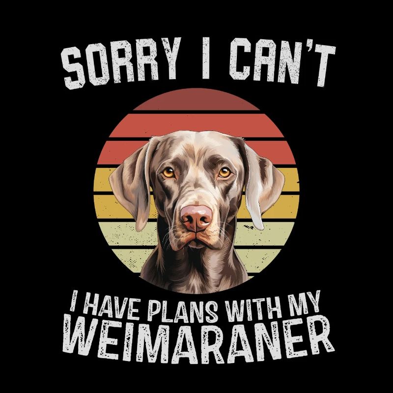Weimaraner Love Humorous Design