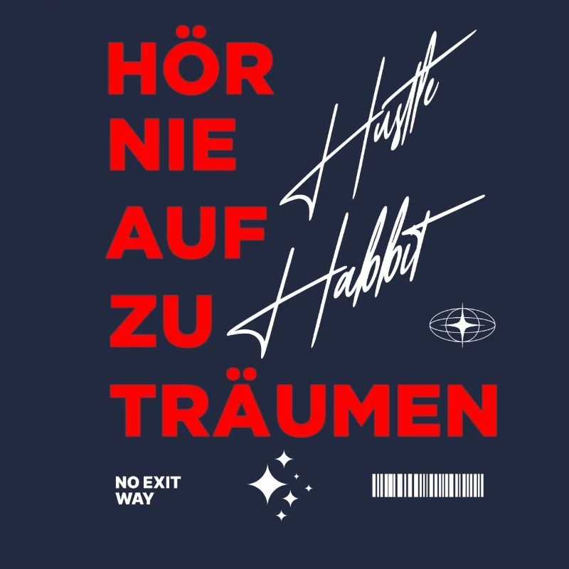 Tendance motivante Conception d’impression graphique