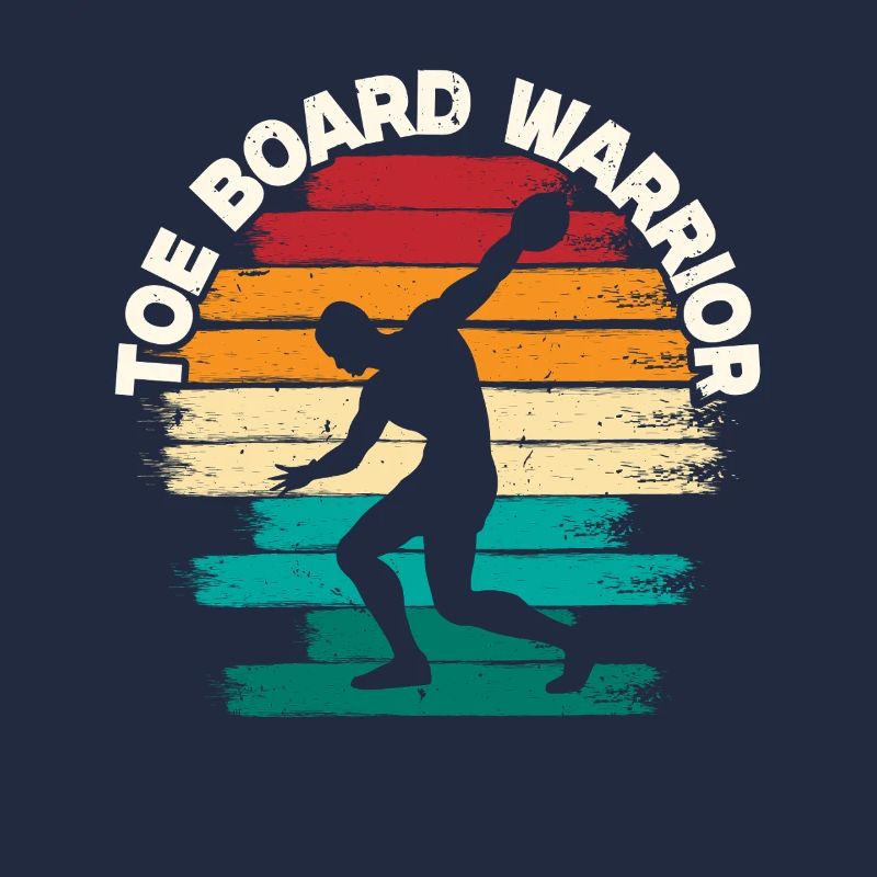 Kugelstoßen Kugelstoß Toe Board Warrior