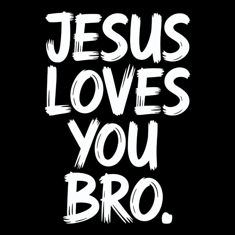 Jésus t'aime, frère, message inspirant